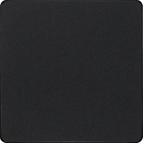 Image of BG Evolve PCDMB94B Single Blank Plate - Matt Black (Black)