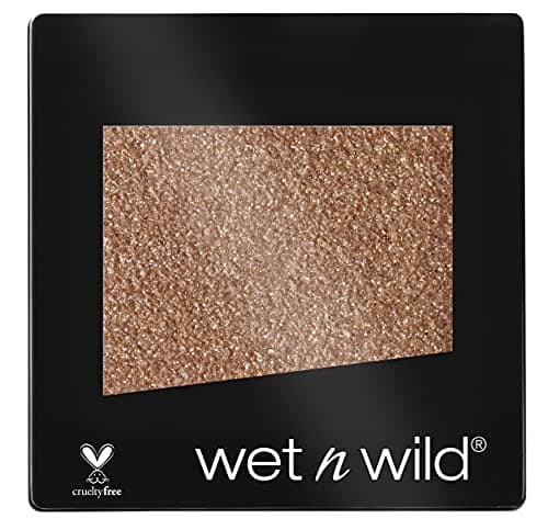 Image of Wet n Wild, Color Icon Glitter Single Eyeshadow, Shiny Single Eyeshadow with Hydrating Formula and Silky Texture, Professional Glitter for Makeup, Nudecomer