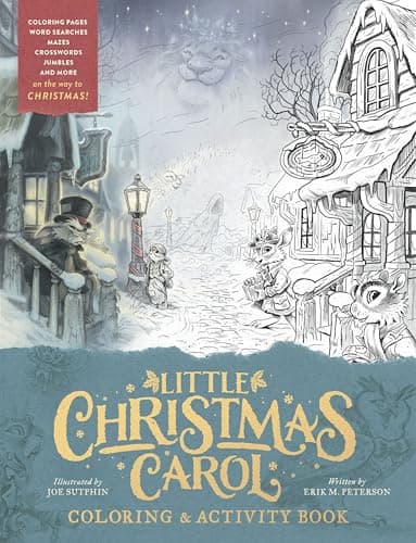 Image of Little Christmas Carol Coloring & Activity Book