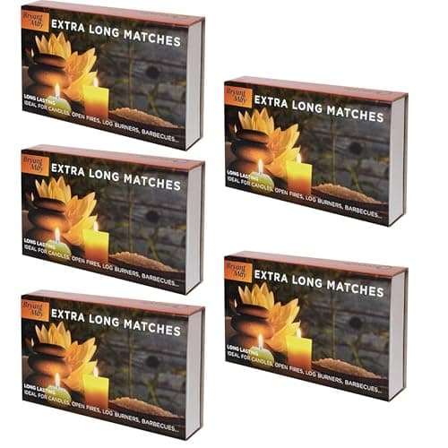 Image of ZYBUX - Bryant and May - Extra Long Safety Matches (Pack of 5)