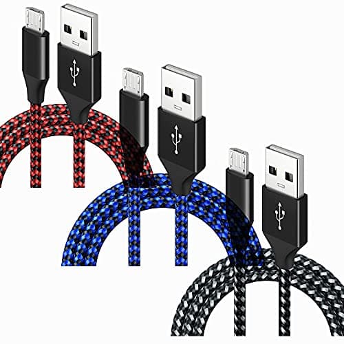 Image of Usb Charger Cable for PS4 Controller, Work for Sony PlayStation 4/ PS4 Slim/Pro/Xbox One (10FT/3M 3PCS)