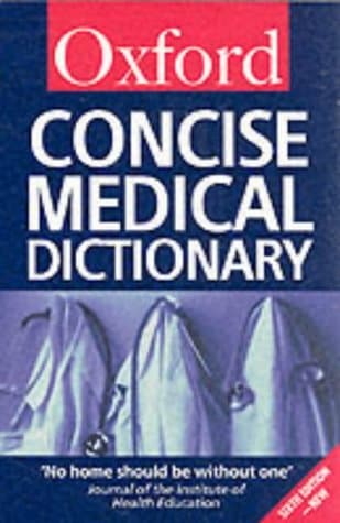 Image of Concise Medical Dictionary (Oxford Paperback Reference)