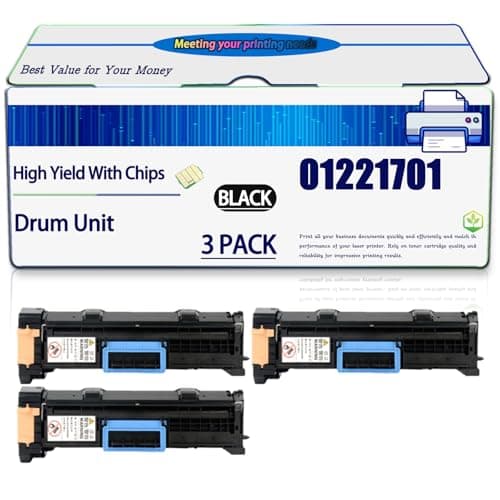 Image of Compatible for Okidata OKI 01221701 Drum Unit B930 B930d Printers, High Yield 60000 Pages, with Chip (3 Pack Black)