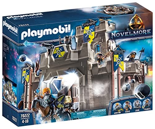 Image of Playmobil 70222 Knights of Novelmore Fortress figures and functions, for Children 5+