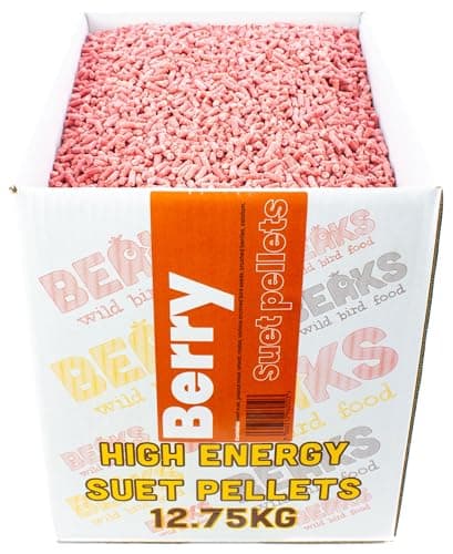 Image of BEAKS wild bird food WILD BERRY suet feed pellets for wild birds 12.75kg FREE P&P