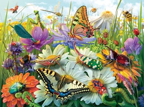 Image of Ravensburger Wonderful World of Insects - 100 Piece Jigsaw Puzzles for Kids Age 6 Years Up - XXL Format