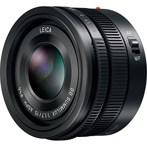 Image of Panasonic LUMIX G Leica DG SUMMILUX Lens, 15MM, F1.7 ASPH, Professional MIRRORLESS Micro Four Thirds, H-X015K (USA Black)