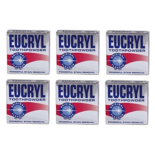 Image of 6 x Eucryl Smokers Tooth Powder Original 50g