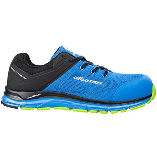 Image of Albatros 646610-351-47 Shoes "Lift Blue Impulse", Size: 11.5, blue/black - EN safety certified