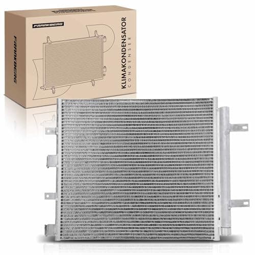 Image of Frankberg AC Condenser Air Conditioning with dryer Compatible with S Type-X200 XF CC9 J05 XF Sportbrake X250 XF Cabriolet J43 QQ6 XK Coupe QQ6 XK X150 Replace# XR856373