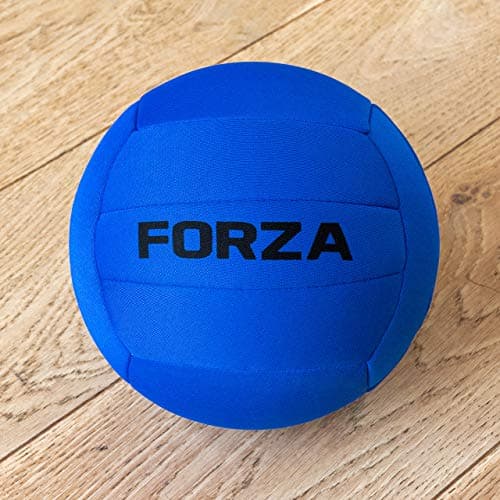 Image of FORZA 7in Cloth Dodgeball Ball [Size 2] | Soft Play Equipment - Dodgeballs For Kids | Playground Ball Dodge Ball | Available in Red or Blue [1 or 6 Pack] (Pack of 1, Blue)