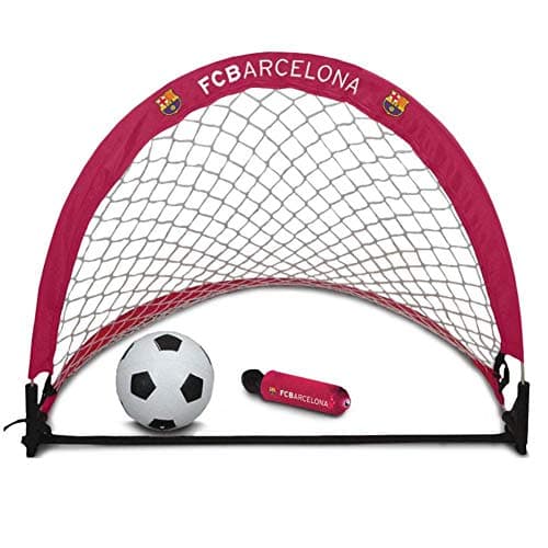 Image of Hy-Pro Officially Licensed FC Barcelona SKill Goals Set | Barca, Ball, Pump