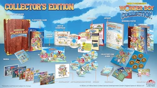 Image of Strictly Limited Games - Wonder Boy Anniversary Collection (Collector's Edition, PlayStation 4)