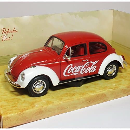 Image of Oxford Diecast Volkswagen Beetle Coca Cola 1:24 Scale Diecast Model Car WE002CC