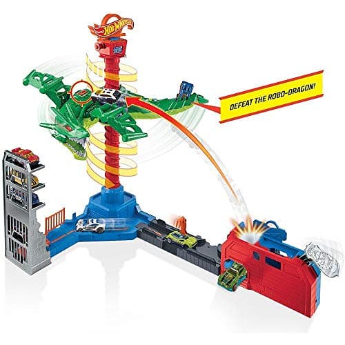 Image of Hot Wheels Air Attack Dragon, play set,Multicolour,GJL13