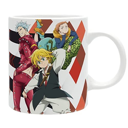 Image of ABYSTYLE - The Seven Deadly SINS Meliodas, Ban, & King Mug