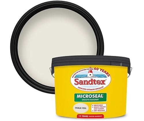 Image of Sandtex Ultra Smooth Masonry Paint | Chalk Hill | 1 x 10L Tub