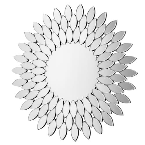 Image of Premier Housewares Sylvana Sunburst Wall Mirror, 100 x 100 x 2 cm