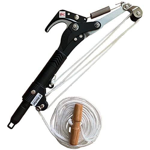 Image of Darlac Bypass Tree Pruner Head – Interchangeable Garden Pruning Head for Telescopic Pole – Razor Sharp Ideal for Pruning High Branches - SK5 High Carbon Steel Blade