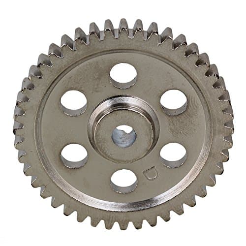 Image of BQLZR 05112 44T Silver Steel Metal 44 T Speed Drive Diff. Main Gear Replacement for Nitro RC 1:10 Car