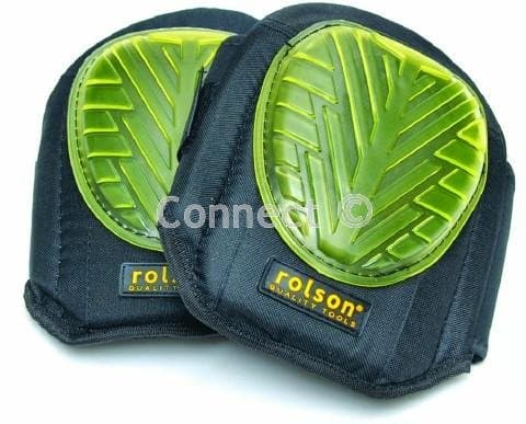Image of Rolson Professional Gel Knee Pads (Rolson tools, Accessory) Industrial strength cap for easy movement