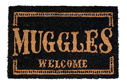 Image of SD TOYS Harry Potter Muggles Welcome Doormat, 60 x 40 x 2 cm