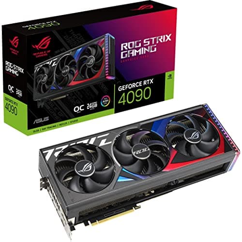 Image of ASUS ROG Strix GeForce RTX® 4090 OC Edition Gaming Graphics Card (PCIe 4.0, 24GB GDDR6X, HDMI 2.1a, DisplayPort 1.4a)
