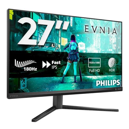 Image of Philips 27M2N3200AM - 27 inch Full HD gaming monitor, 180 Hz, 1ms GtG, FreeSync Prem., G-Sync comp. (1920x1080, 2x HDMI, DisplayPort) black/gray