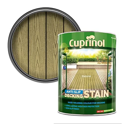 Image of Cuprinol 5097040 Anti-Slip Decking Stain Exterior Woodcare, Natural