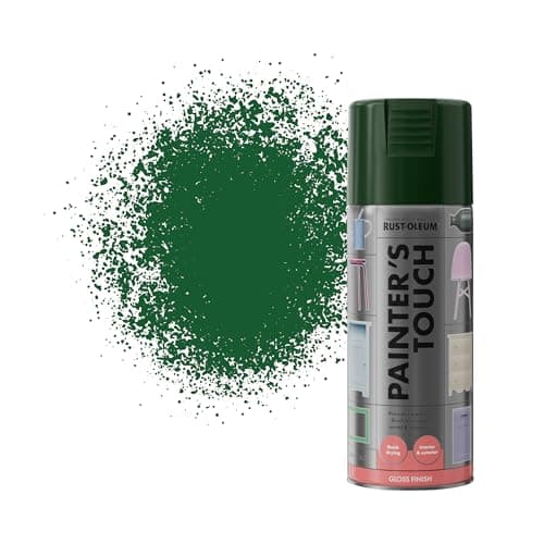 Image of Rust-Oleum 400ml Painter's Touch Spray Paint Aerosol - Racing Green Gloss