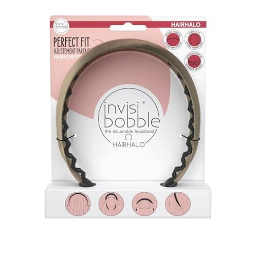 Image of invisibobble HairHalo The Adjustable Headband - Let's Get Fizzycal - Hairbands Made for Everyone - Individually Adapted to the Shape of the Head and Worn All Day with No Pain or Uncomfortable Pressure