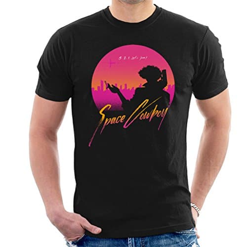 Image of 3 2 1 Lets Jam Cowboy Bebop Men's T-Shirt Black