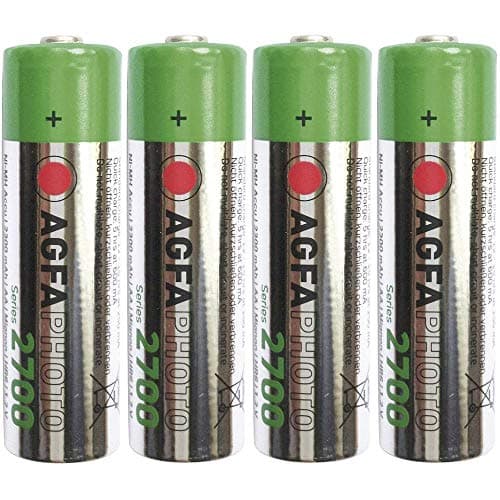 Image of AgfaPhoto 131-802718 Mignon batteries (4) HR06 NiMh-Accu 2300mAh AA