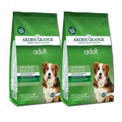Image of Arden Grange 6 x 12kg Dry Adult Dog Food - Lamb and Rice