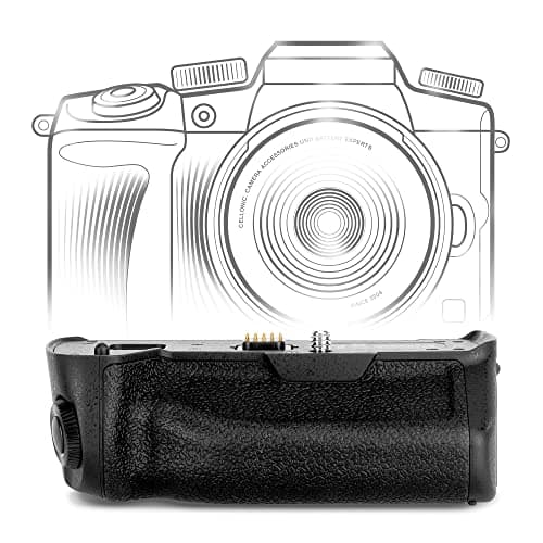 Image of CELLONIC DMW-BGG1, DMW-BGG1E Battery Grip Compatible with - Camera Vertical Grip for DMW-BLC12 Batteries - Multifunction Portrait Handle Backup Battery Holder