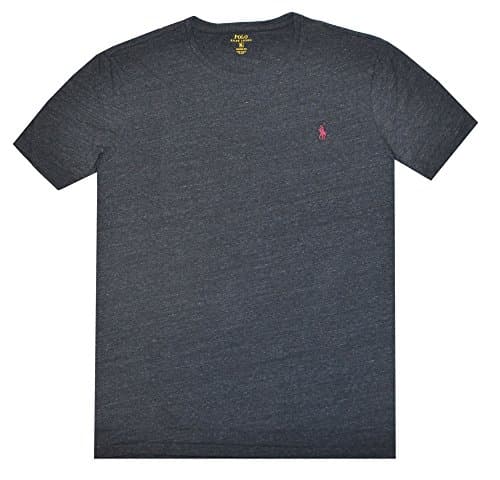 Image of Ralph Lauren Polo Men Custom Fit Crew Neck Pony Logo T-Shirt - Black - XL