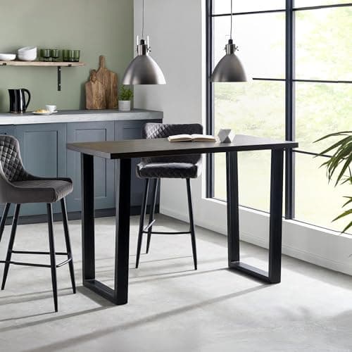 Image of Julian Bowen Brooklyn Bar Table Dark Oak, One Size