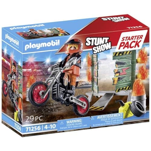 Image of Playmobil 71256 Stunt Show Starter Pack, Fun Imaginative Role-Play, PlaySets Suitable for Children Ages 4+