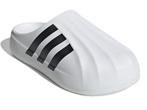 Image of adidas Unisex adiFOM Superstar Mule Slides, White (White, UK Footwear Size System, Adult, Men, Numeric, Medium, 5)