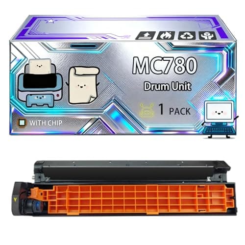 Image of MC780 Drum Unit Compatible for Okidata OKI MC760 MC760dn MC770 MC770dn MC780 MC780dfn Printers, With Chip, 30000 Pages, Vibrant Colours (1 Pack Yellow)