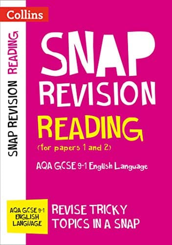 Image of AQA GCSE 9-1 English Language Reading (Papers 1 & 2) Revision Guide: Ideal for the 2024 and 2025 exams (Collins GCSE Grade 9-1 SNAP Revision)
