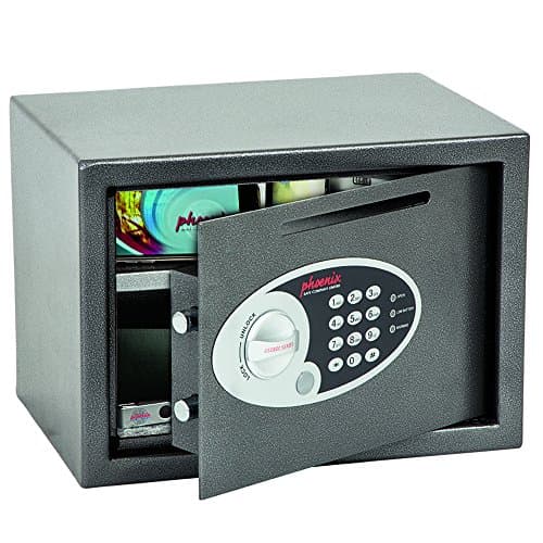 Image of Phoenix Safe Company SS0802ED Size 2 Vela Deposit Home/Office Security Safe with Electronic Lock
