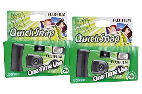 Image of Fujifilm Superia Xtra 400 VV Type 27 Exp QuickSnap Disposable Camera x2 Pack
