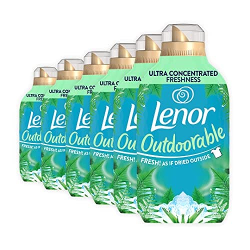 Image of Lenor Outdoorable Fabric Conditioner 210 Washes, 6x490ml, Northern Solstice - Ultra Concentrated Freshness