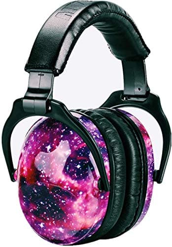 Image of ZOHAN 030 Kids Ear Defenders – Noise Reduction Hearing Protection for Children with Sensory Issues & Autism, Toddler Safety Earmuffs for Fireworks, Concerts, Cinema – Galaxy