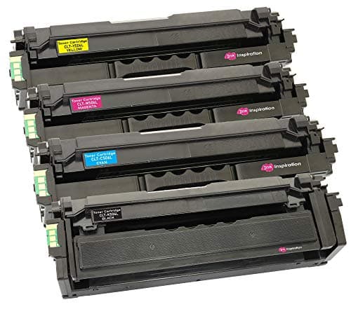 Image of Set of 4 Compatible Laser Toner Cartridges for Samsung CLP-680DW CLP-680ND CLX-6260FW CLX-6260FD CLX-6260ND CLX-6260FR | Print Yield: K506L 6,000 Pages & C506L M506L Y506L 3,500 Pages