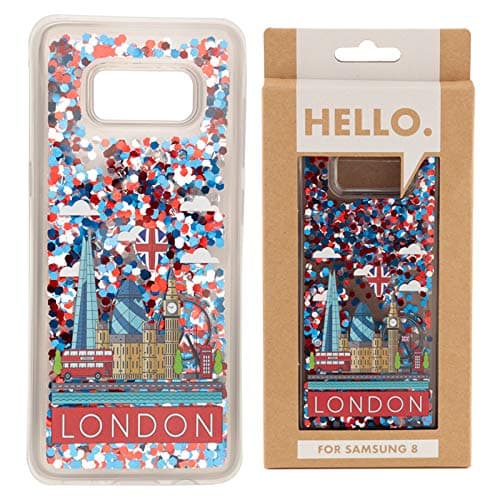 Image of EliteKoopers 1Pcs Samsung 8 Phone Case London Icons Design For Phone Cover