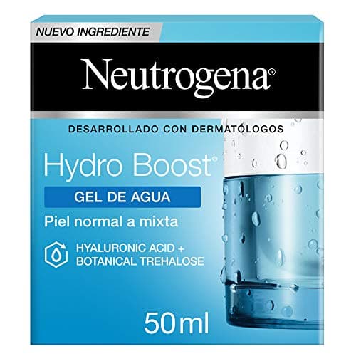 Image of Neutrogena , Hydro Boost Water Gel, Normal to Mixed Skin, Long-lasting Non-Oily Hydration, with Hyaluronic Acid and Trehalose of Natural Origin, Developed with Dermatologists, 50 ml