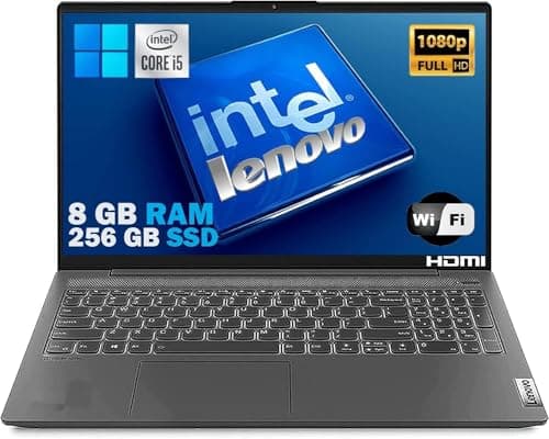 Image of Lenovo V15 Intel Core i5-1235U 8GB RAM 256GB SSD 15.6 Inch FHD Windows 11 Pro Laptop