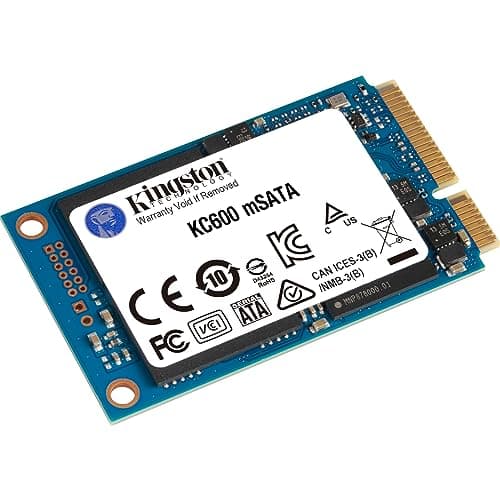 Image of Kingston KC600 SSD 1024GB SATA3 mSATA - SKC600MS/1024G